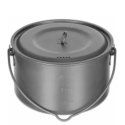 Titan Topf groß mit Deckel 1.95 Liter
