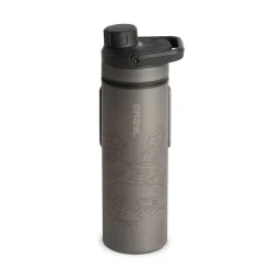 Titanium UltraPress Wasserfilter Trinkflasche