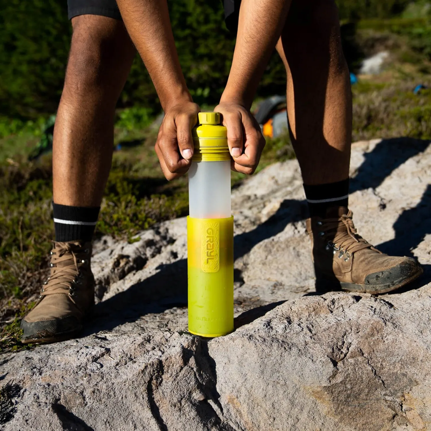 UltraPress Wasserfilter Trinkflasche