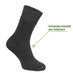 Vollplüsch Thermo Socken Immerwarm