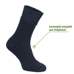Vollplüsch Thermo Socken Immerwarm