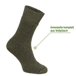 Vollplüsch Thermo Socken Immerwarm