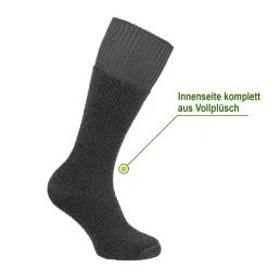 Vollplüsch Thermo Strümpfe Immerwarm
