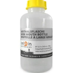 Weithalsflasche rund