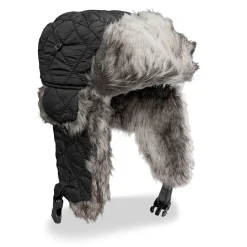 Wintermütze mit Kunstpelz