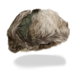 Wintermütze mit Kunstpelz