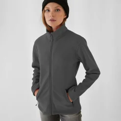 Womens Essential Micro Fleece Full Zip Jacket
