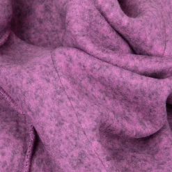 Womens Hooded Strickfleece Jacke