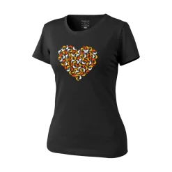 Womens T-Shirt Chameleon Heart