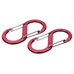 Zubehörkarabiner S-Form 2er Set