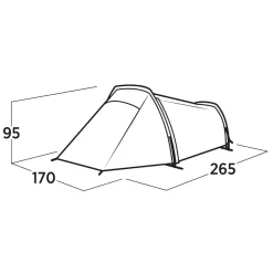 Zweimannzelt Sarek 2